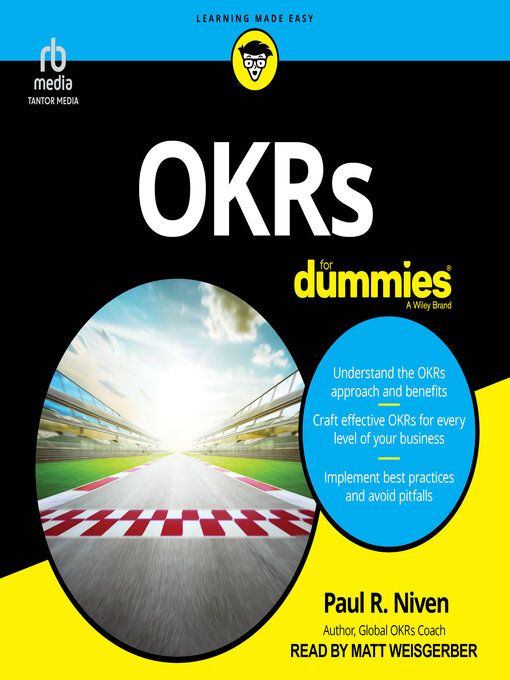 Cover image for OKRs For Dummies